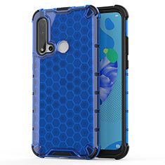 Ultra-thin Transparent TPU Soft Case Cover S06 for Huawei P20 Lite (2019) Blue