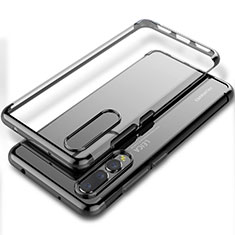 Ultra-thin Transparent TPU Soft Case Cover S06 for Huawei P20 Pro Black