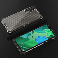 Ultra-thin Transparent TPU Soft Case Cover S08 for Huawei Nova 5 Black