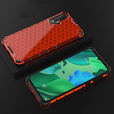 Ultra-thin Transparent TPU Soft Case Cover S08 for Huawei Nova 5 Pro Red