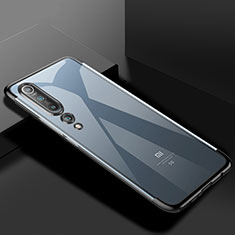 Ultra-thin Transparent TPU Soft Case Cover S2 for Xiaomi Mi 10 Black