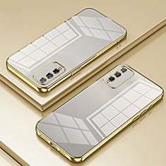 Ultra-thin Transparent TPU Soft Case Cover SY1 for Huawei Honor Play4T Pro Gold