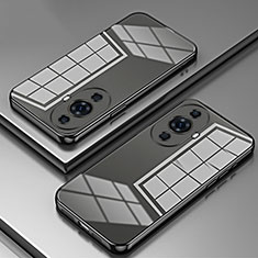 Ultra-thin Transparent TPU Soft Case Cover SY1 for Huawei Nova 11 Pro Black