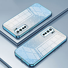 Ultra-thin Transparent TPU Soft Case Cover SY1 for Huawei Nova 7 SE 5G Blue