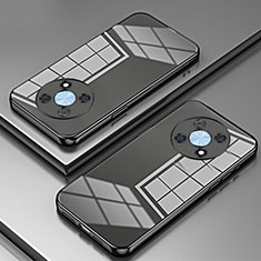 Ultra-thin Transparent TPU Soft Case Cover SY1 for Huawei Nova Y90 Black