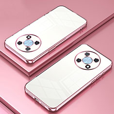 Ultra-thin Transparent TPU Soft Case Cover SY1 for Huawei Nova Y90 Rose Gold