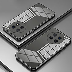 Ultra-thin Transparent TPU Soft Case Cover SY1 for Huawei Nova Y91 Black