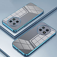 Ultra-thin Transparent TPU Soft Case Cover SY1 for Huawei Nova Y91 Blue