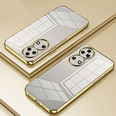Ultra-thin Transparent TPU Soft Case Cover SY1 for Huawei P50 Gold