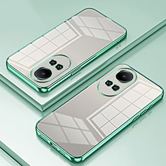 Ultra-thin Transparent TPU Soft Case Cover SY1 for Oppo Reno10 5G Green