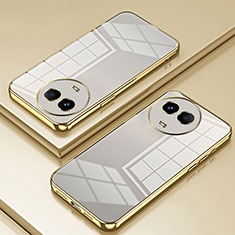Ultra-thin Transparent TPU Soft Case Cover SY1 for Realme 11 5G Gold