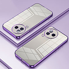 Ultra-thin Transparent TPU Soft Case Cover SY1 for Xiaomi Civi 3 5G Purple