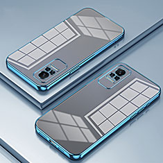 Ultra-thin Transparent TPU Soft Case Cover SY1 for Xiaomi Civi 5G Blue