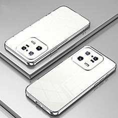 Ultra-thin Transparent TPU Soft Case Cover SY1 for Xiaomi Mi 13 Pro 5G Silver