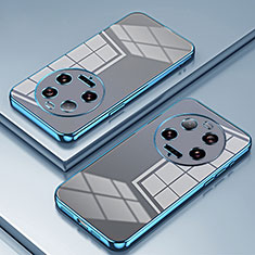 Ultra-thin Transparent TPU Soft Case Cover SY1 for Xiaomi Mi 13 Ultra 5G Blue