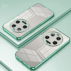 Ultra-thin Transparent TPU Soft Case Cover SY1 for Xiaomi Mi 13 Ultra 5G Green
