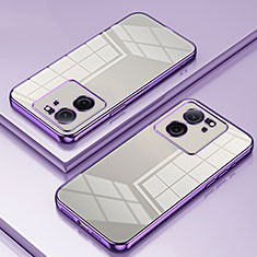 Ultra-thin Transparent TPU Soft Case Cover SY1 for Xiaomi Mi 13T Pro 5G Purple