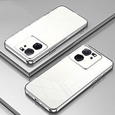 Ultra-thin Transparent TPU Soft Case Cover SY1 for Xiaomi Mi 13T Pro 5G Silver