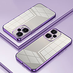 Ultra-thin Transparent TPU Soft Case Cover SY1 for Xiaomi Poco F5 5G Purple