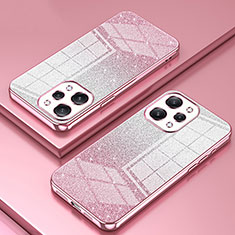 Ultra-thin Transparent TPU Soft Case Cover SY1 for Xiaomi Redmi 12 4G Rose Gold
