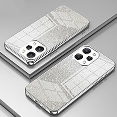 Ultra-thin Transparent TPU Soft Case Cover SY1 for Xiaomi Redmi 12 4G Silver