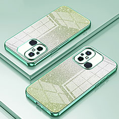 Ultra-thin Transparent TPU Soft Case Cover SY1 for Xiaomi Redmi 12C 4G Green