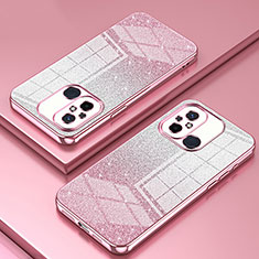 Ultra-thin Transparent TPU Soft Case Cover SY1 for Xiaomi Redmi 12C 4G Rose Gold