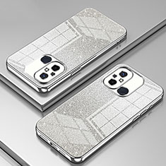 Ultra-thin Transparent TPU Soft Case Cover SY1 for Xiaomi Redmi 12C 4G Silver