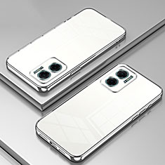 Ultra-thin Transparent TPU Soft Case Cover SY1 for Xiaomi Redmi Note 11E 5G Silver