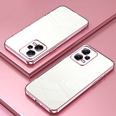 Ultra-thin Transparent TPU Soft Case Cover SY1 for Xiaomi Redmi Note 12 5G Rose Gold