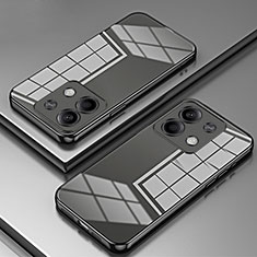 Ultra-thin Transparent TPU Soft Case Cover SY1 for Xiaomi Redmi Note 13 5G Black