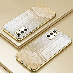 Ultra-thin Transparent TPU Soft Case Cover SY2 for Huawei Honor V30 Pro 5G Gold
