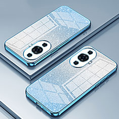 Ultra-thin Transparent TPU Soft Case Cover SY2 for Huawei Nova 11 Pro Blue