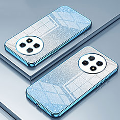 Ultra-thin Transparent TPU Soft Case Cover SY2 for Huawei Nova Y91 Blue