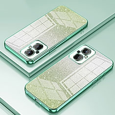 Ultra-thin Transparent TPU Soft Case Cover SY2 for OnePlus Nord N20 5G Green