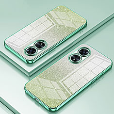 Ultra-thin Transparent TPU Soft Case Cover SY2 for Oppo A97 5G Green