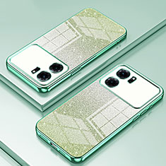Ultra-thin Transparent TPU Soft Case Cover SY2 for Oppo K10 5G Green