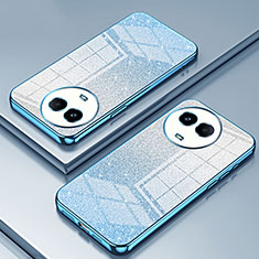 Ultra-thin Transparent TPU Soft Case Cover SY2 for Realme 11 5G Blue