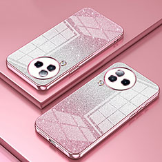 Ultra-thin Transparent TPU Soft Case Cover SY2 for Xiaomi Civi 3 5G Rose Gold