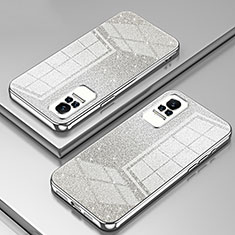 Ultra-thin Transparent TPU Soft Case Cover SY2 for Xiaomi Civi 5G Silver