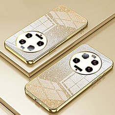 Ultra-thin Transparent TPU Soft Case Cover SY2 for Xiaomi Mi 13 Ultra 5G Gold