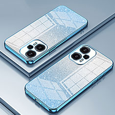 Ultra-thin Transparent TPU Soft Case Cover SY2 for Xiaomi Poco F5 5G Blue