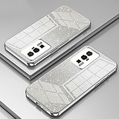 Ultra-thin Transparent TPU Soft Case Cover SY2 for Xiaomi Poco F5 Pro 5G Silver