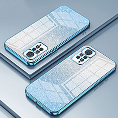 Ultra-thin Transparent TPU Soft Case Cover SY2 for Xiaomi Redmi Note 11 Pro 4G Blue