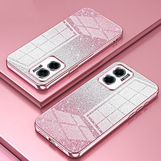 Ultra-thin Transparent TPU Soft Case Cover SY2 for Xiaomi Redmi Note 11E 5G Rose Gold