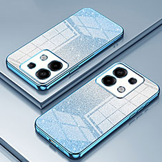 Ultra-thin Transparent TPU Soft Case Cover SY2 for Xiaomi Redmi Note 13 Pro 5G Blue