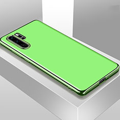 Ultra-thin Transparent TPU Soft Case Cover T01 for Huawei P30 Pro New Edition Green
