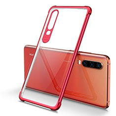 Ultra-thin Transparent TPU Soft Case Cover U01 for Huawei P30 Red