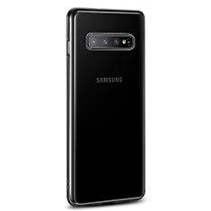Ultra-thin Transparent TPU Soft Case Cover U04 for Samsung Galaxy S10 5G Black