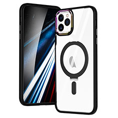 Ultra-thin Transparent TPU Soft Case Cover with Mag-Safe Magnetic SD1 for Apple iPhone 11 Pro Max Black